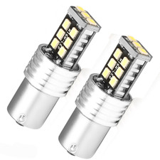 2x 1156 P21W BA15S 382 LED