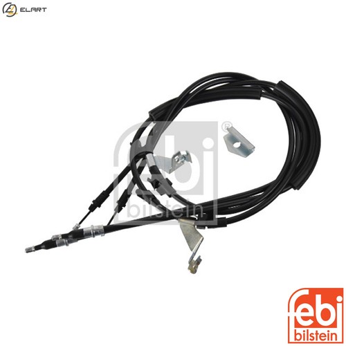 Cable pull parking - pull, brake